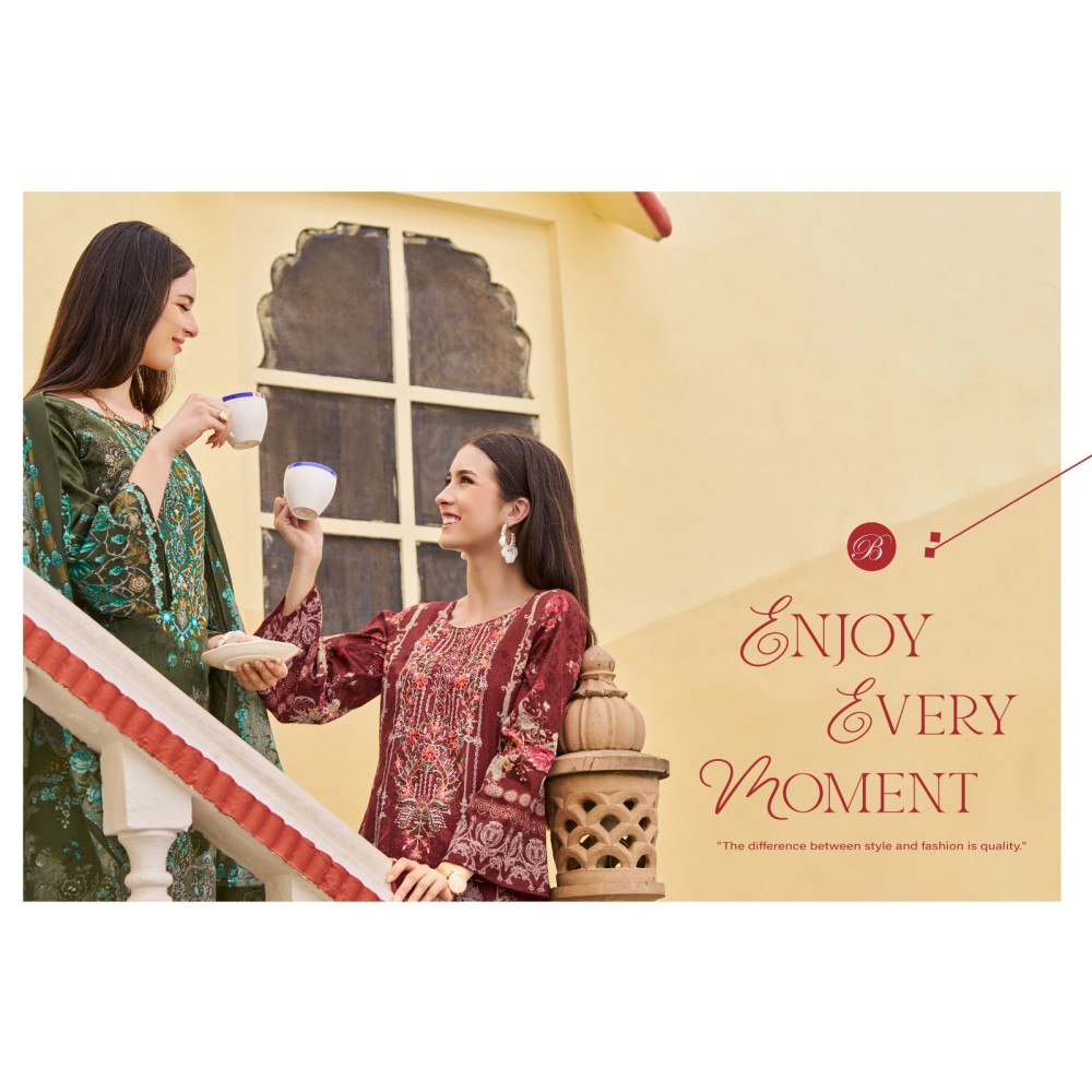 NAIRA VOL 112 BELLIZA (Cotton Dupatta)