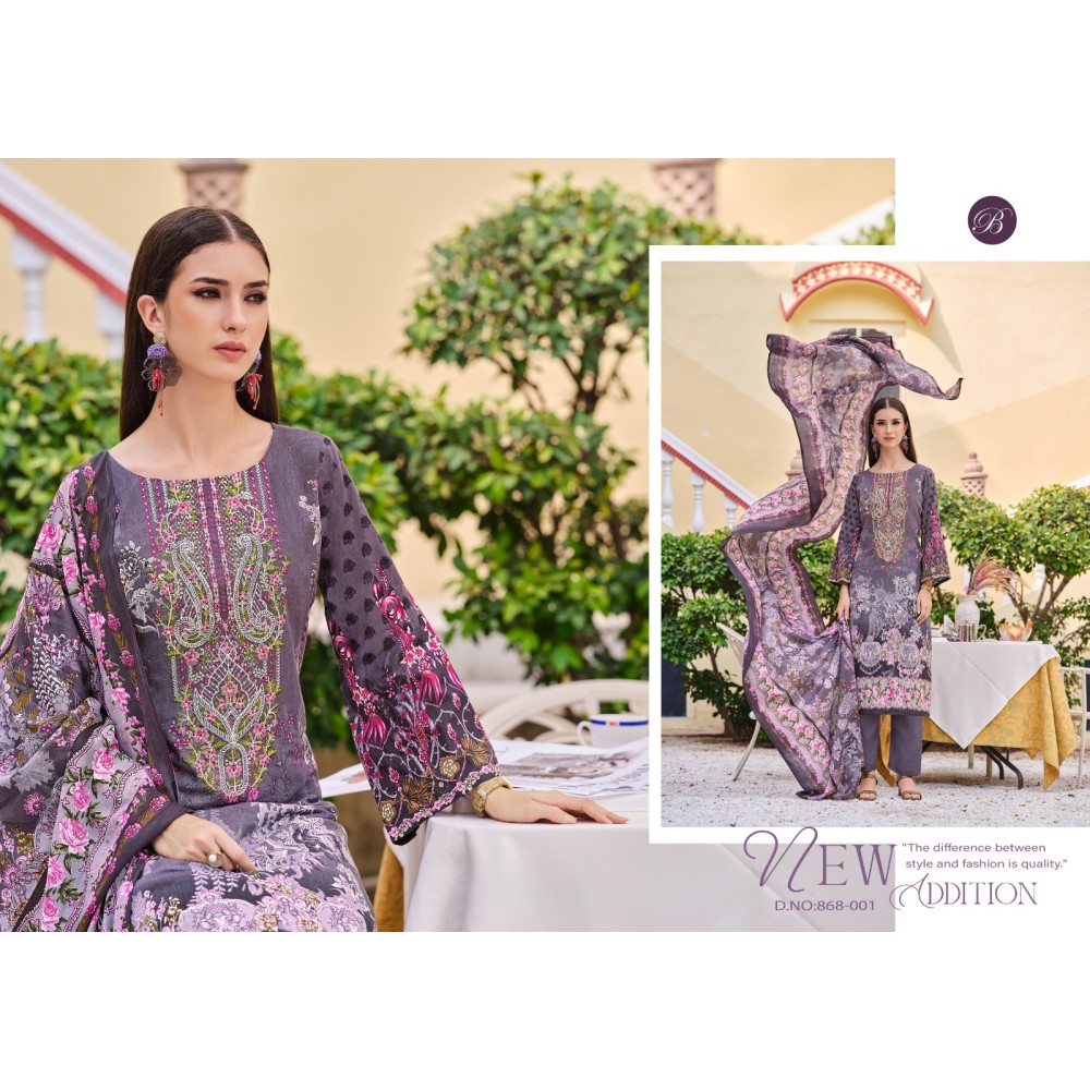 NAIRA VOL 112 BELLIZA (Cotton Dupatta)