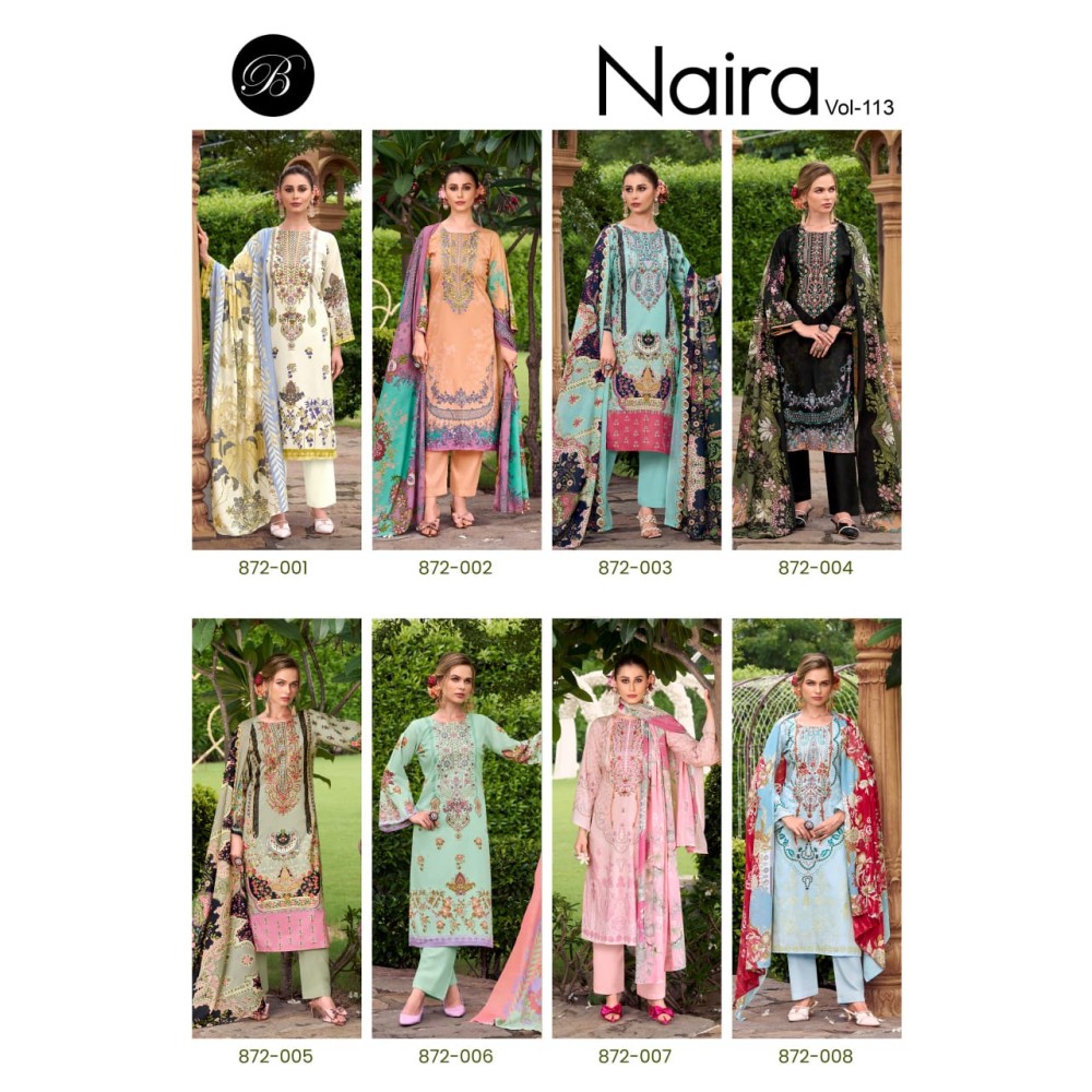 NAIRA VOL 113 BELLIZA (Cotton Dupatta)