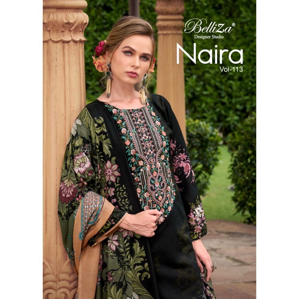 NAIRA VOL 113 BELLIZA (Cotton Dupatta)