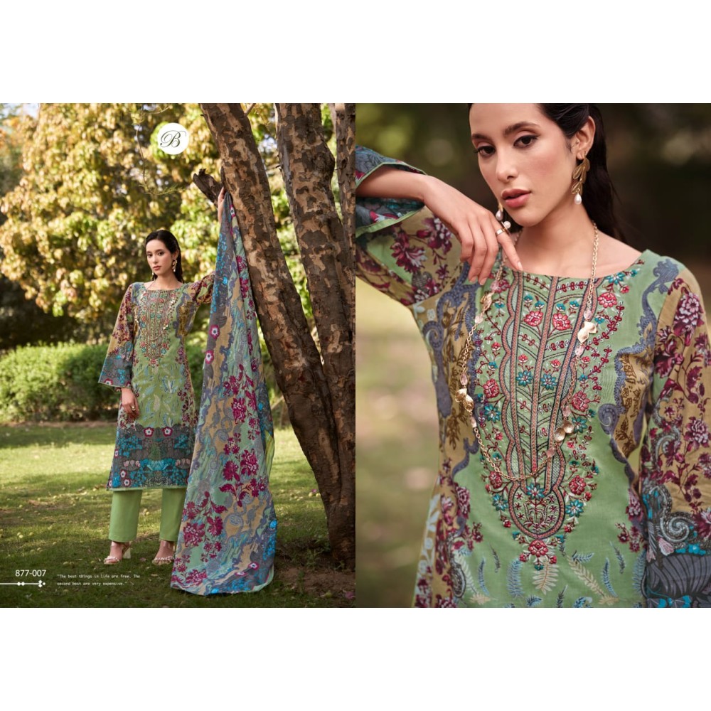 NAIRA VOL 114 BELLIZA (Cotton Dupatta)