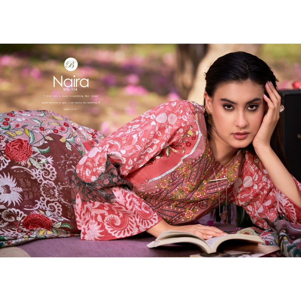 NAIRA VOL 114 BELLIZA (Cotton Dupatta)
