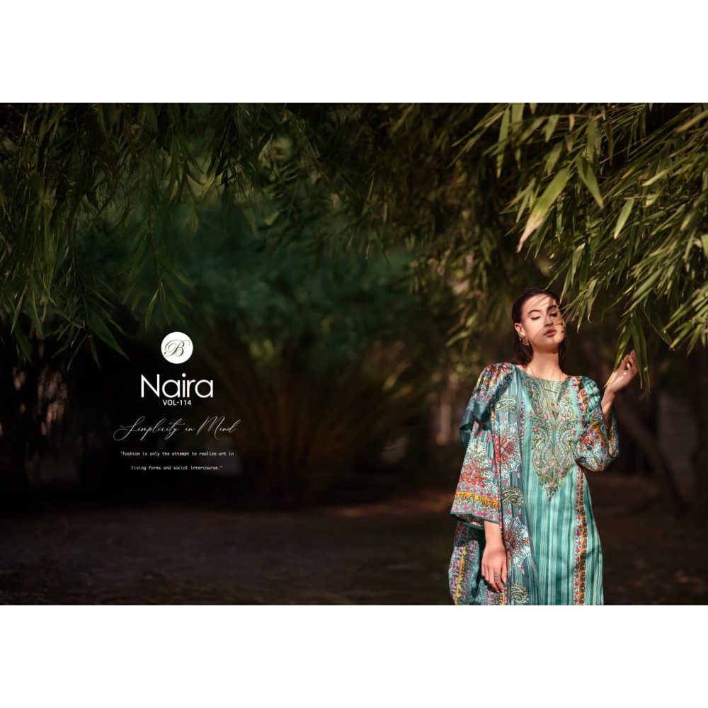 NAIRA VOL 114 BELLIZA (Cotton Dupatta)