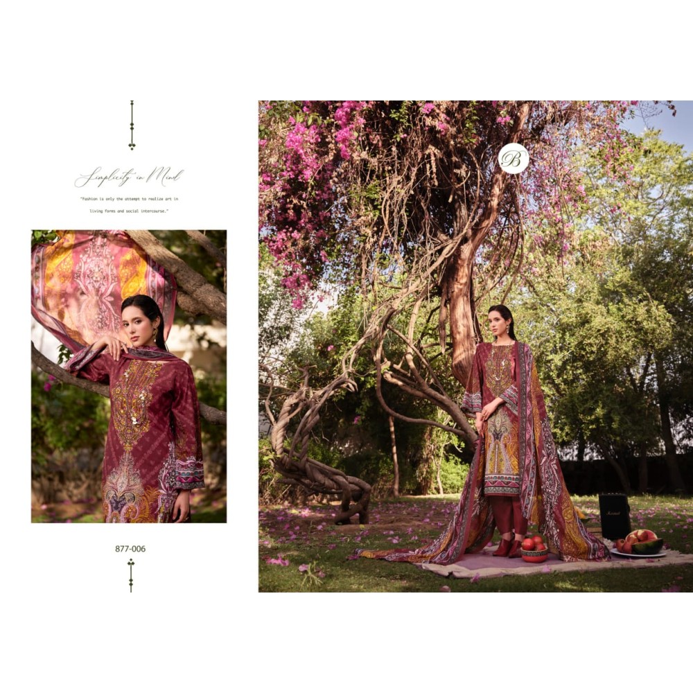 NAIRA VOL 114 BELLIZA (Cotton Dupatta)