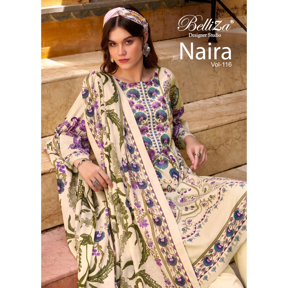 NAIRA VOL 116 BELLIZA (Cotton Dupatta)