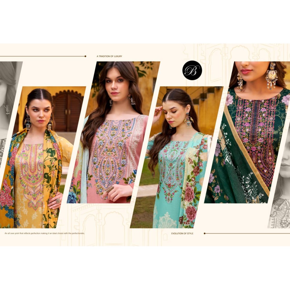 NAIRA VOL 119 BELLIZA (Cotton Dupatta)