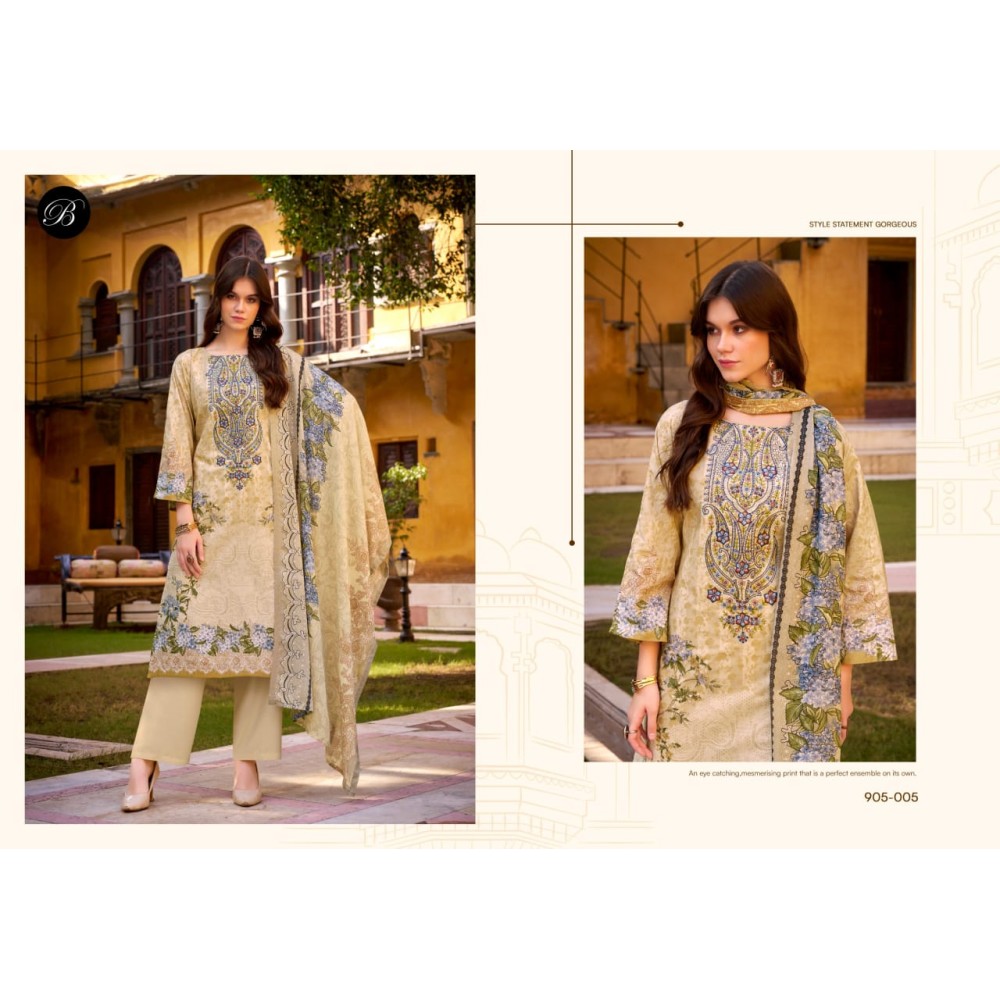NAIRA VOL 119 BELLIZA (Cotton Dupatta)