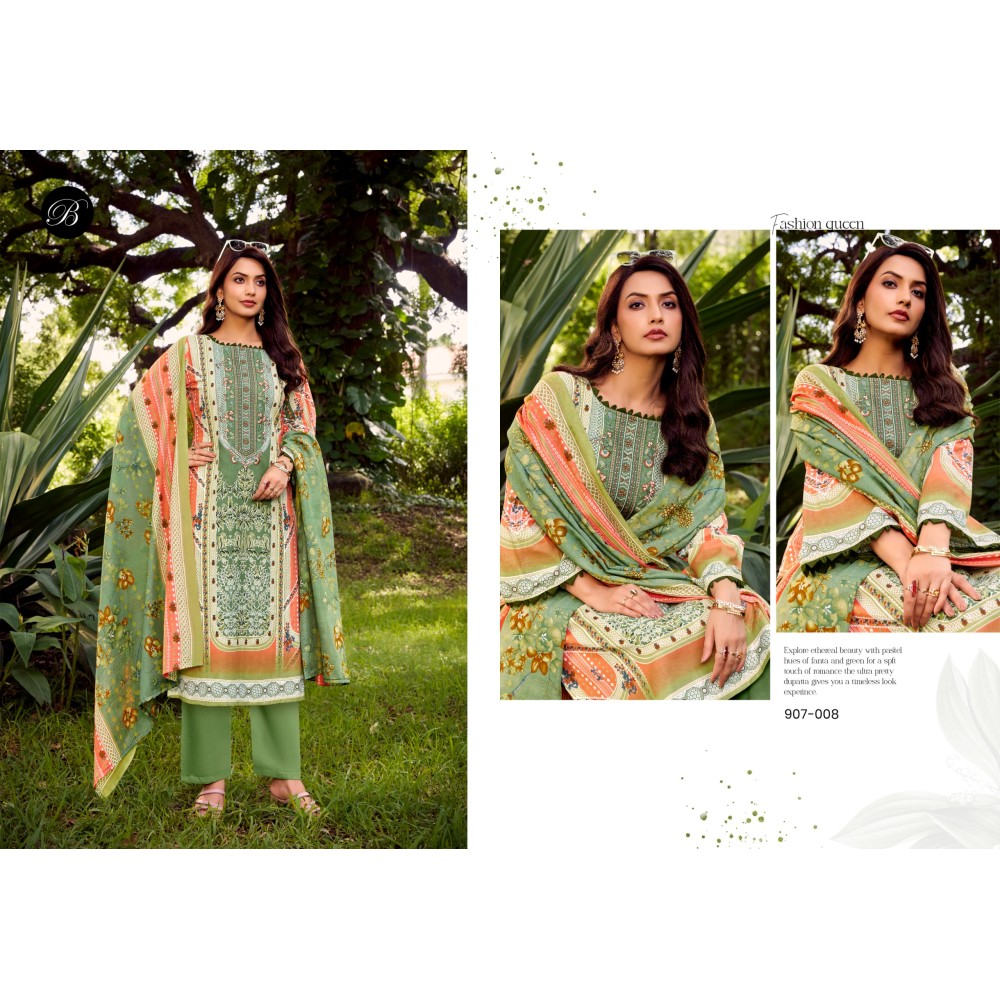 NAIRA VOL 120 BELLIZA (Cotton Dupatta)