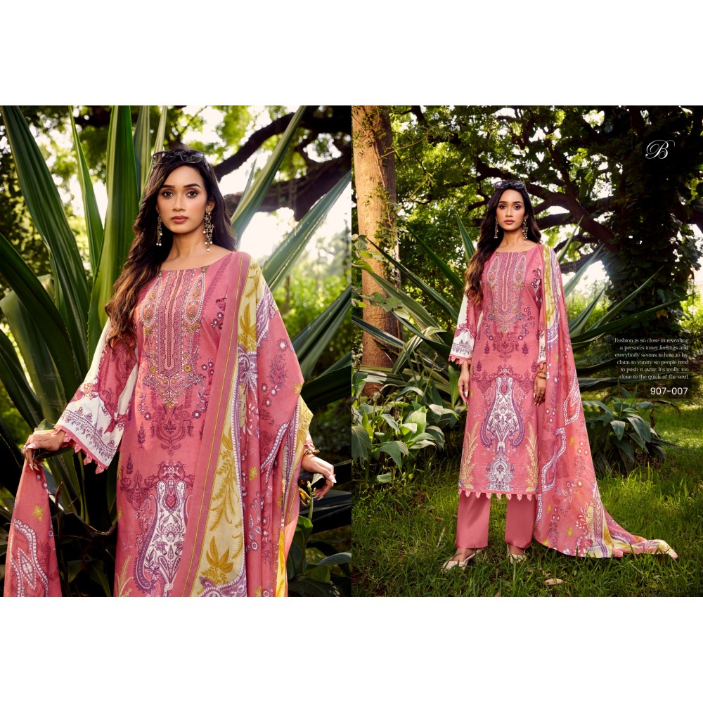 NAIRA VOL 120 BELLIZA (Cotton Dupatta)