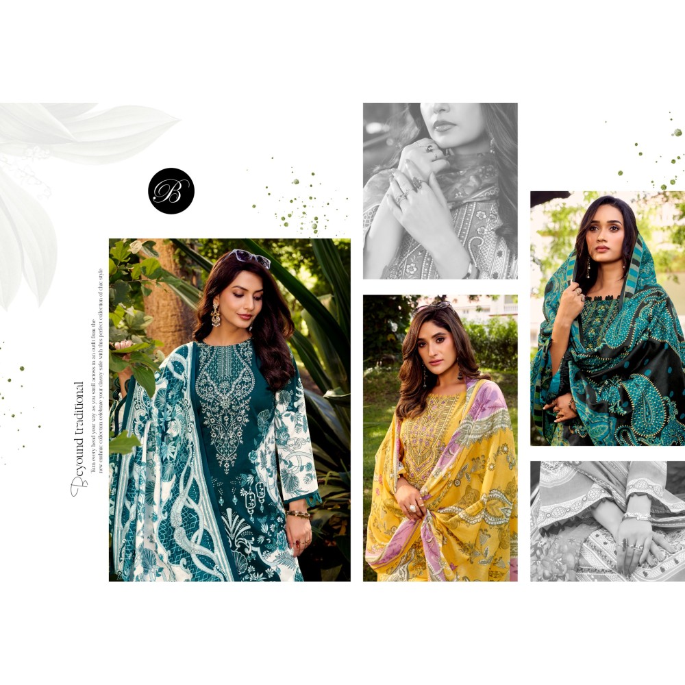 NAIRA VOL 120 BELLIZA (Cotton Dupatta)