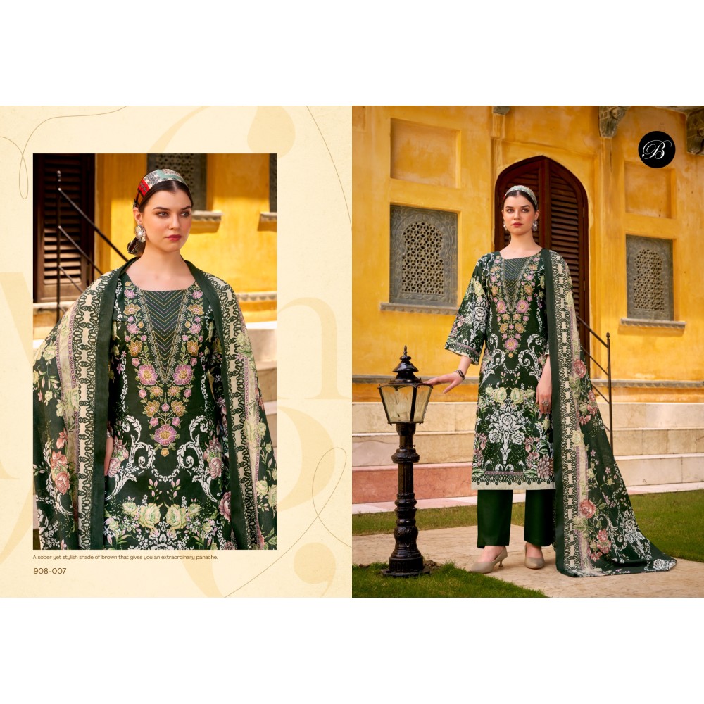 NAIRA VOL 121 BELLIZA (Cotton Dupatta)