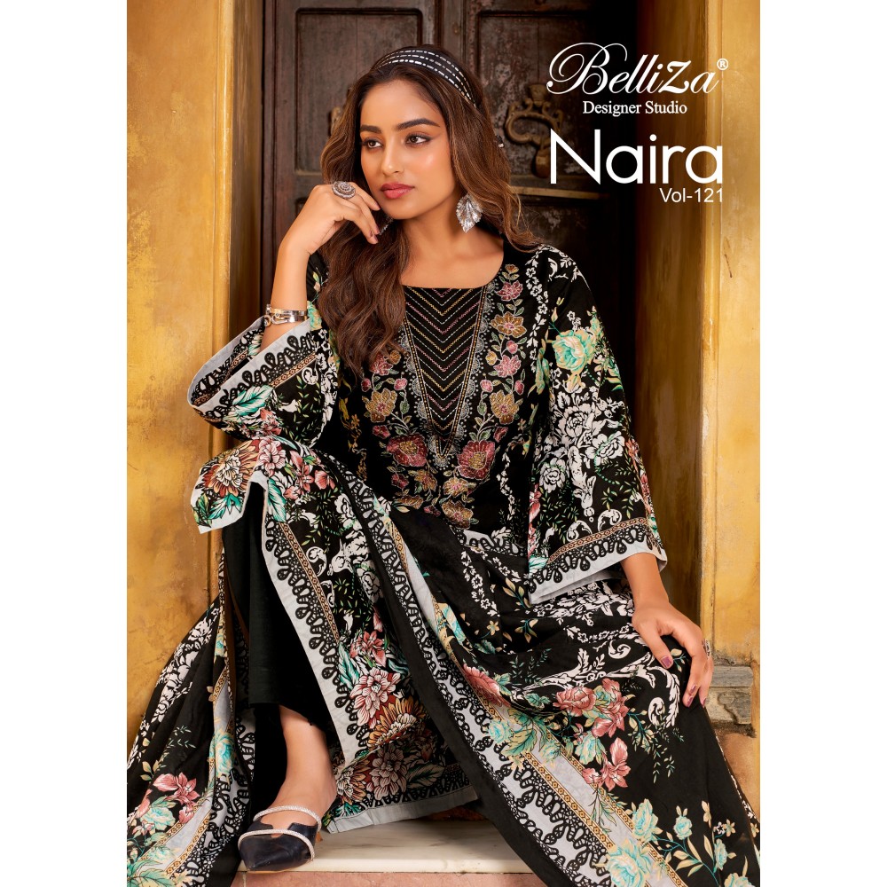 NAIRA VOL 121 BELLIZA (Cotton Dupatta)