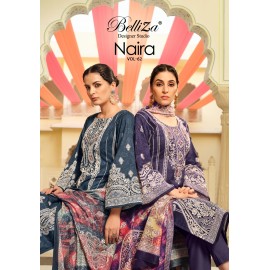 NAIRA VOL 62 BELLIZA (Cotton Dupatta)