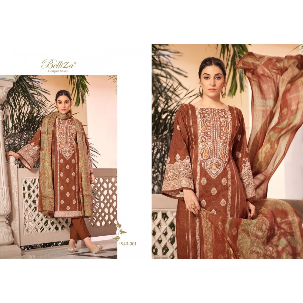 NAIRA VOL 62 BELLIZA (Cotton Dupatta)