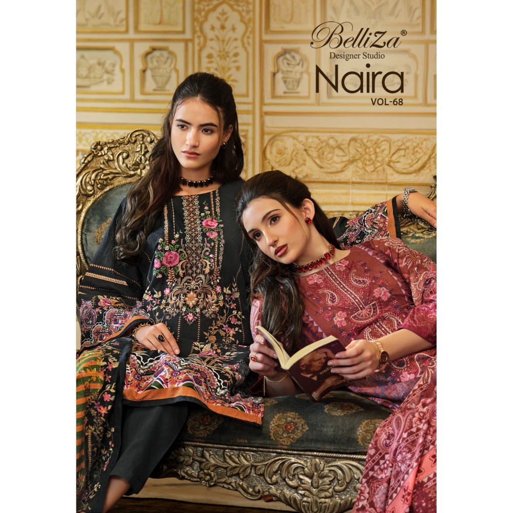 NAIRA VOL 68 BELLIZA (Cotton Dupatta)