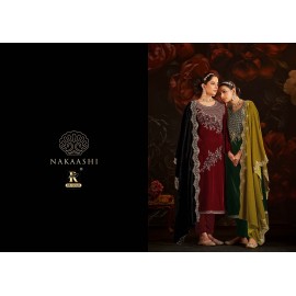 NAKAASHI VALVET RK GOLD (Winter Collection)