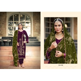 NAKAASHI VELVET RK GOLD (Winter Collection)