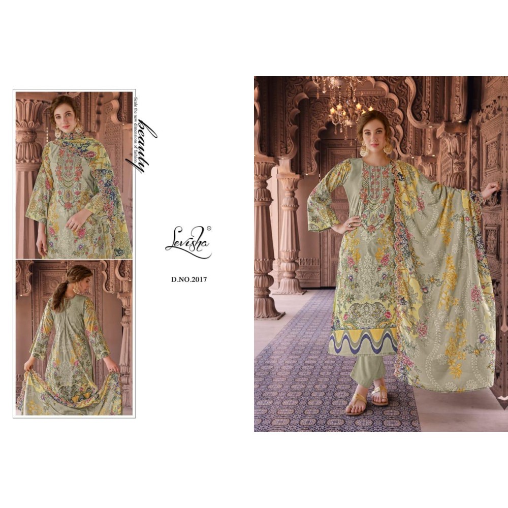 NARGIS NX VOL 2 LEVISHA (Cotton Dupatta)