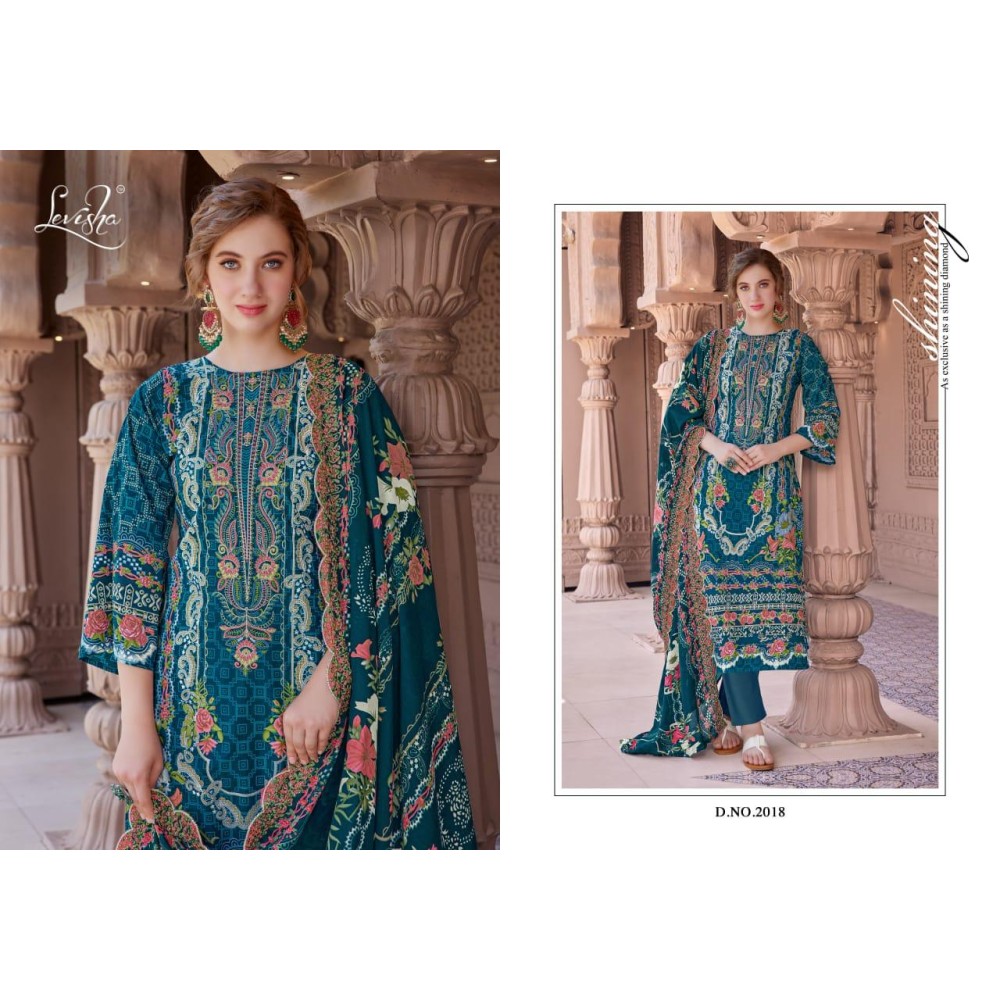 NARGIS NX VOL 2 LEVISHA (Cotton Dupatta)