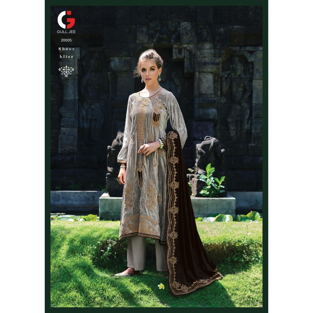 NASREEN VELVET GULL JEE (Winter Collection)