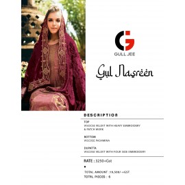 NASREEN VELVET GULL JEE (Winter Collection)