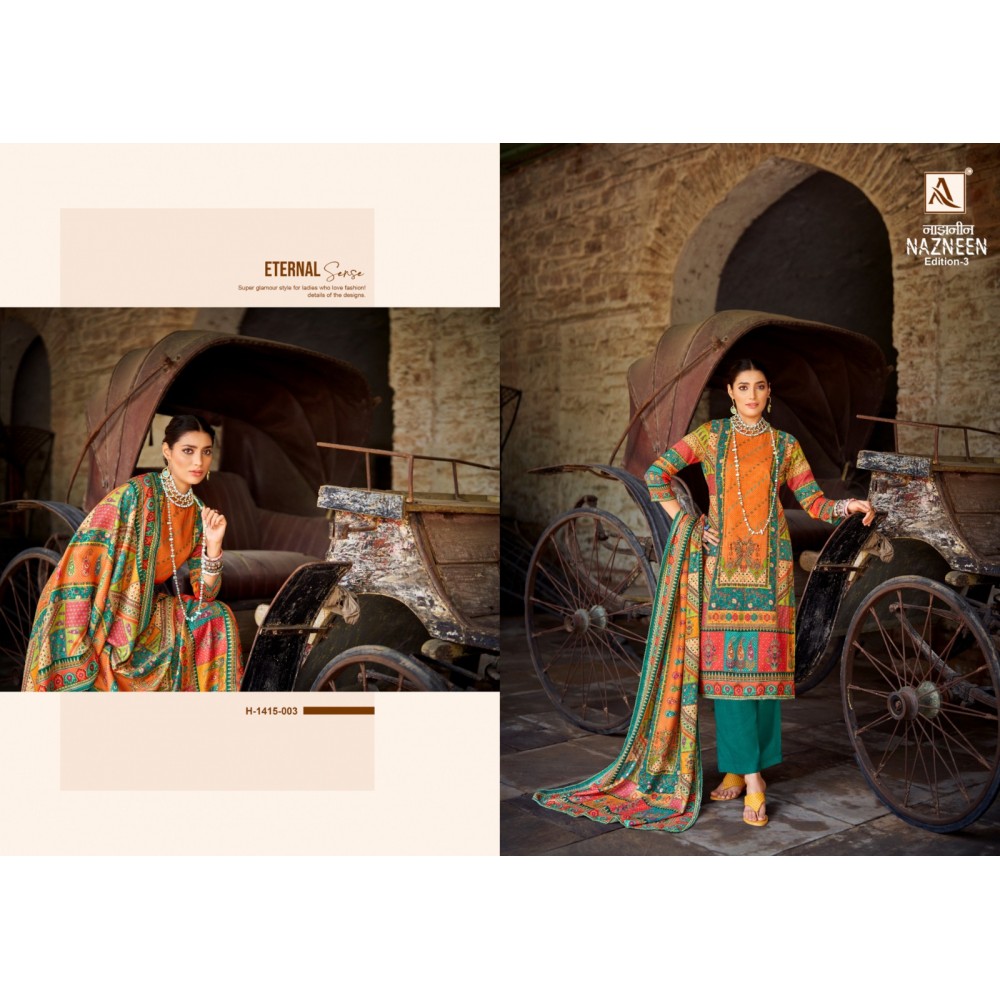 NAZNEEN 3 ALOK SUITS (Winter Collection)