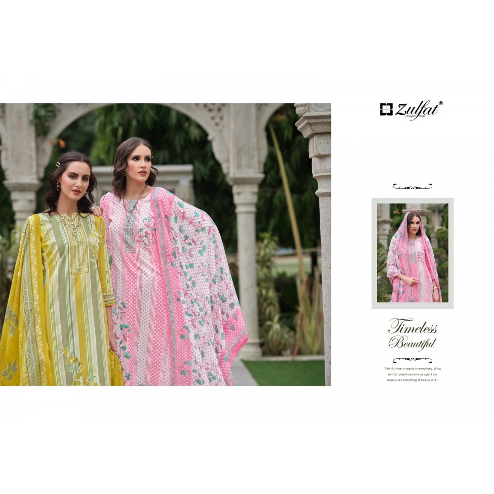 NAZRANA VOL 3 ZULFAT (Cotton Dupatta)