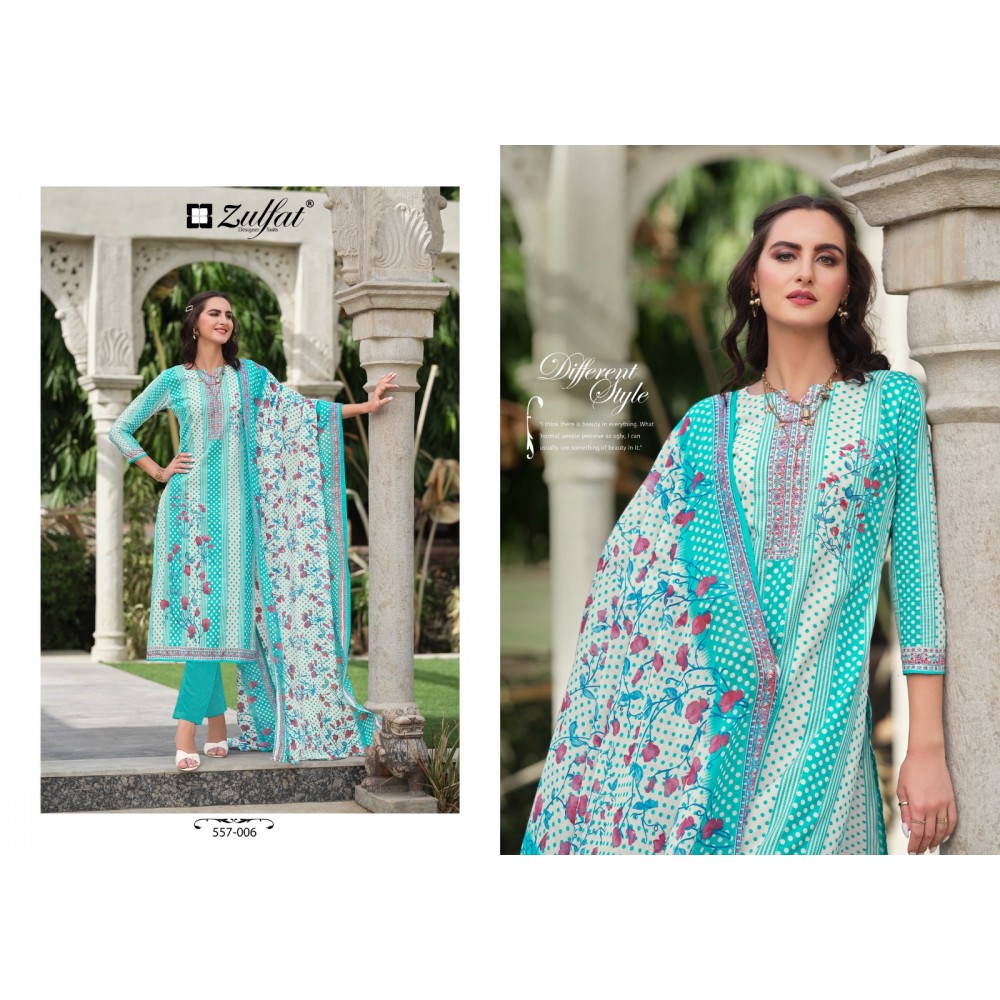 NAZRANA VOL 3 ZULFAT (Cotton Dupatta)