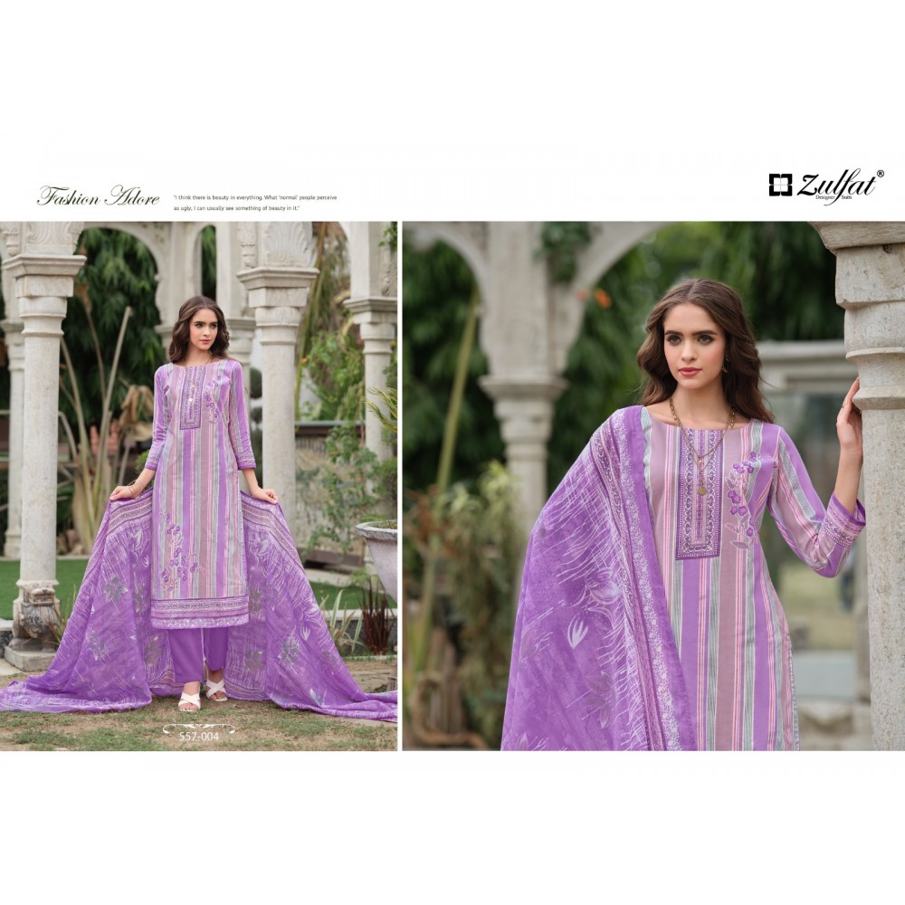 NAZRANA VOL 3 ZULFAT (Cotton Dupatta)