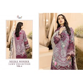 NEEDLE LAWN COLLECTION VOL 4 SHREE (Chiffon Dupatta)