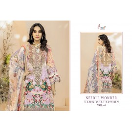 NEEDLE LAWN COLLECTION VOL 4 SHREE (Chiffon Dupatta)