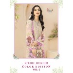 NEEDLE WONDER COLOUR EDITION VOL 2 SHREE (Cotton Dupatta)