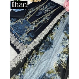 NEEDLE WONDER LAWN COLLECTION JIHAN 3354 (Cotton Dupatta)