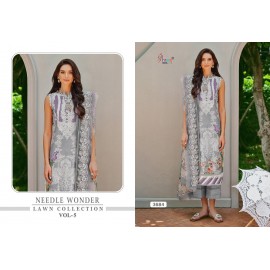 NEEDLE WONDER LAWN COLLECTION VOL 5 SHREE (Chiffon Dupatta)