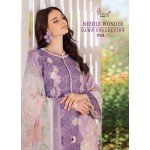 NEEDLE WONDER LAWN COLLECTION VOL 7 SHREE (Chiffon Dupatta)