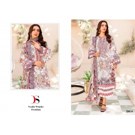 NEEDLE WONDER PREMIUM DEEPSY 3343 ABCD (Chiffon Dupatta)