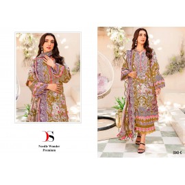 NEEDLE WONDER PREMIUM DEEPSY 3343 ABCD (Chiffon Dupatta)