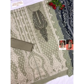 NEEDLE WONDER PREMIUM LAWN SHREE VOL 2 (Chiffon Dupatta)