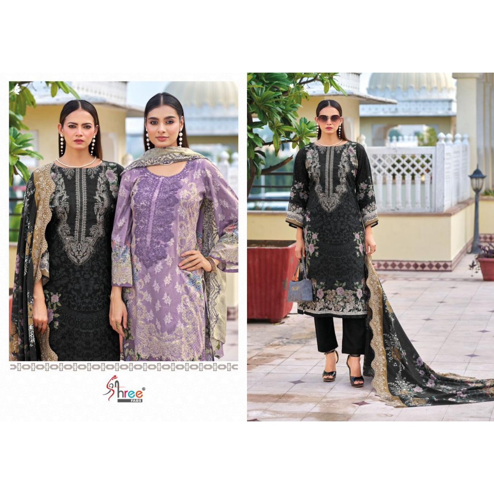 NEEDLE WONDER PREMIUM LAWN (Cotton Dupatta)