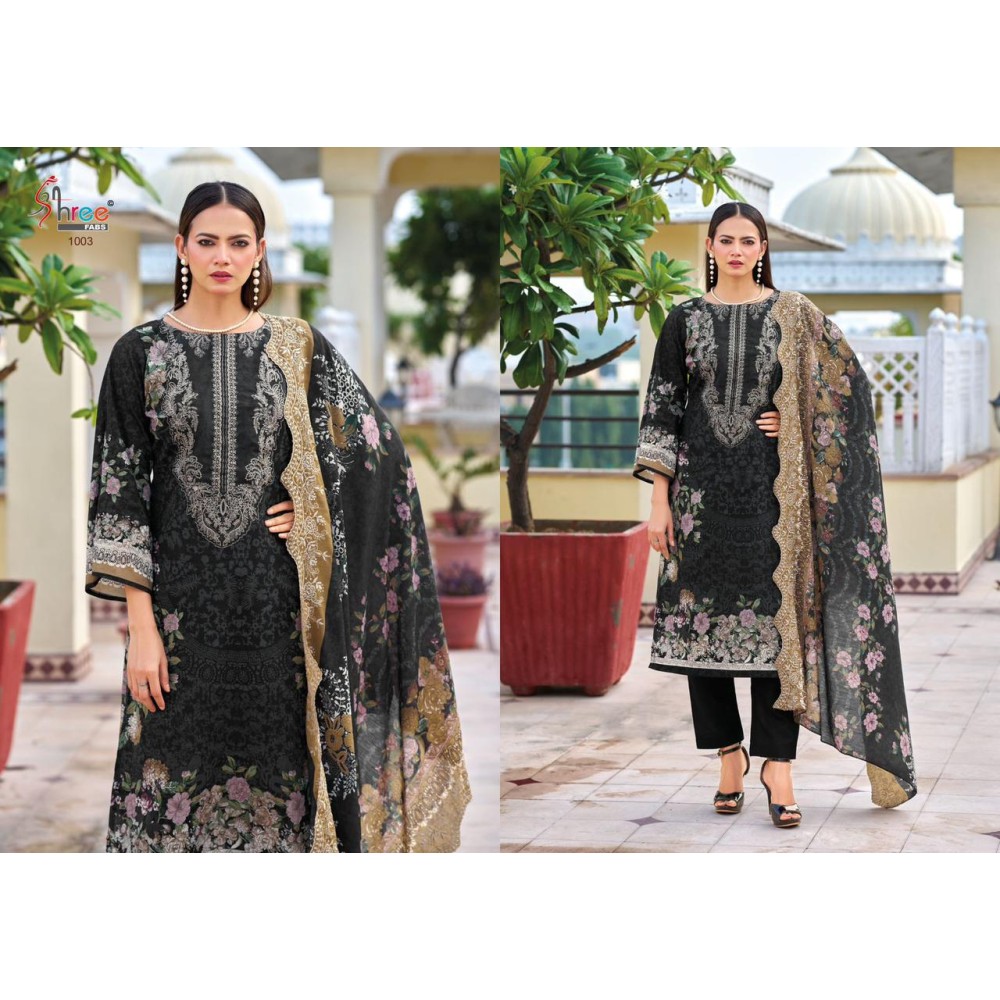 NEEDLE WONDER PREMIUM LAWN (Cotton Dupatta)