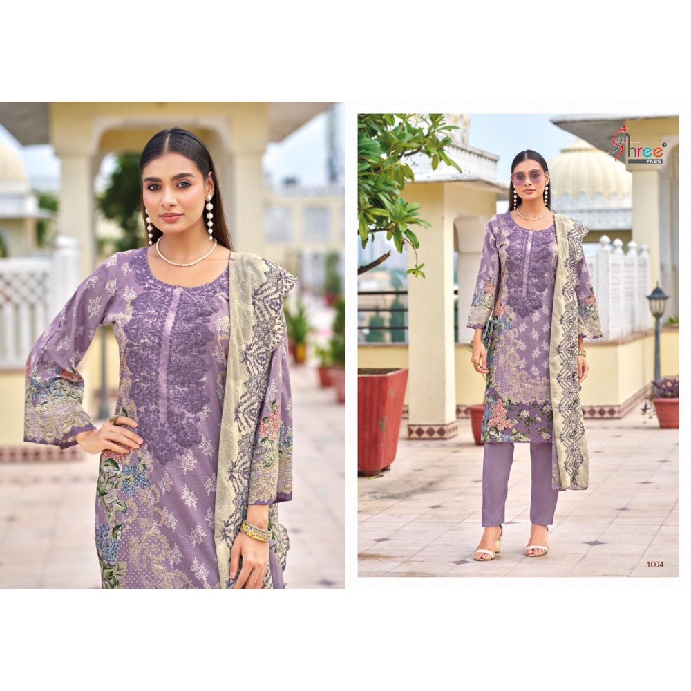 NEEDLE WONDER PREMIUM LAWN (Cotton Dupatta)