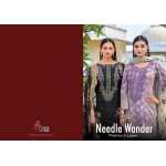NEEDLE WONDER PREMIUM LAWN (Chiffon Dupatta)