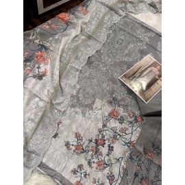 NEEDLE WONDER VOL 1 COSMOS (Cotton Dupatta)