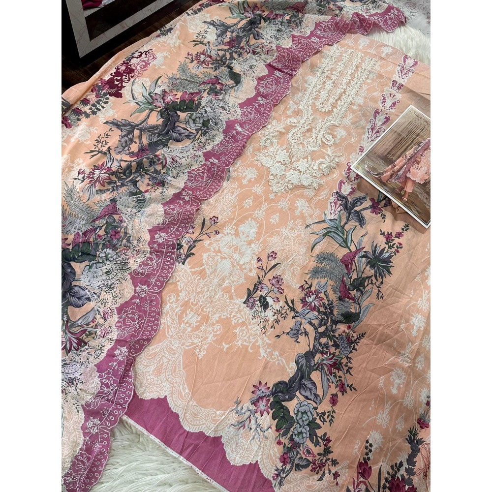 NEEDLE WONDER VOL 1 COSMOS (Cotton Dupatta)