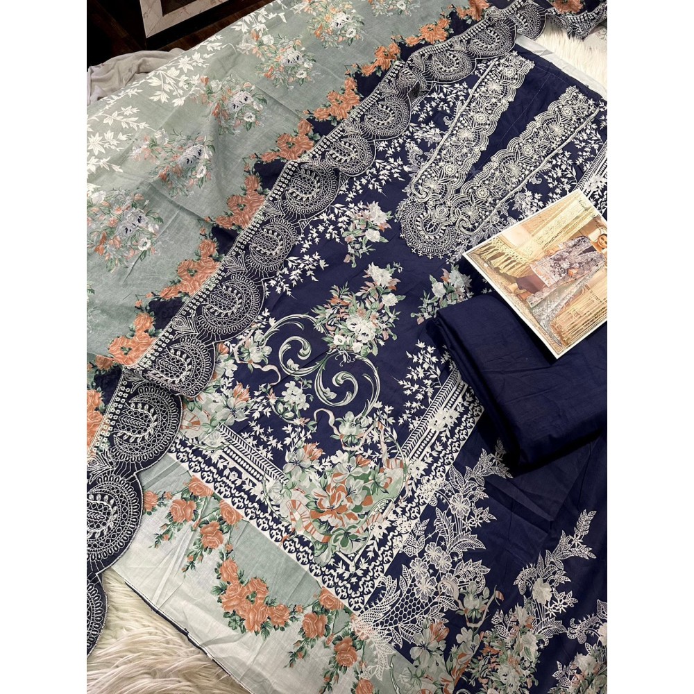 NEEDLE WONDER VOL 1 COSMOS (Cotton Dupatta)