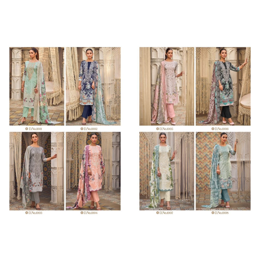 NEEDLE WONDER VOL 1 COSMOS (Cotton Dupatta)
