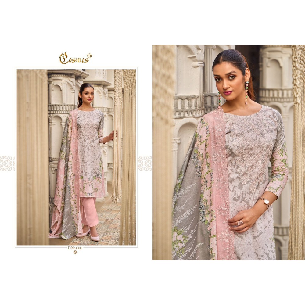 NEEDLE WONDER VOL 1 COSMOS (Cotton Dupatta)
