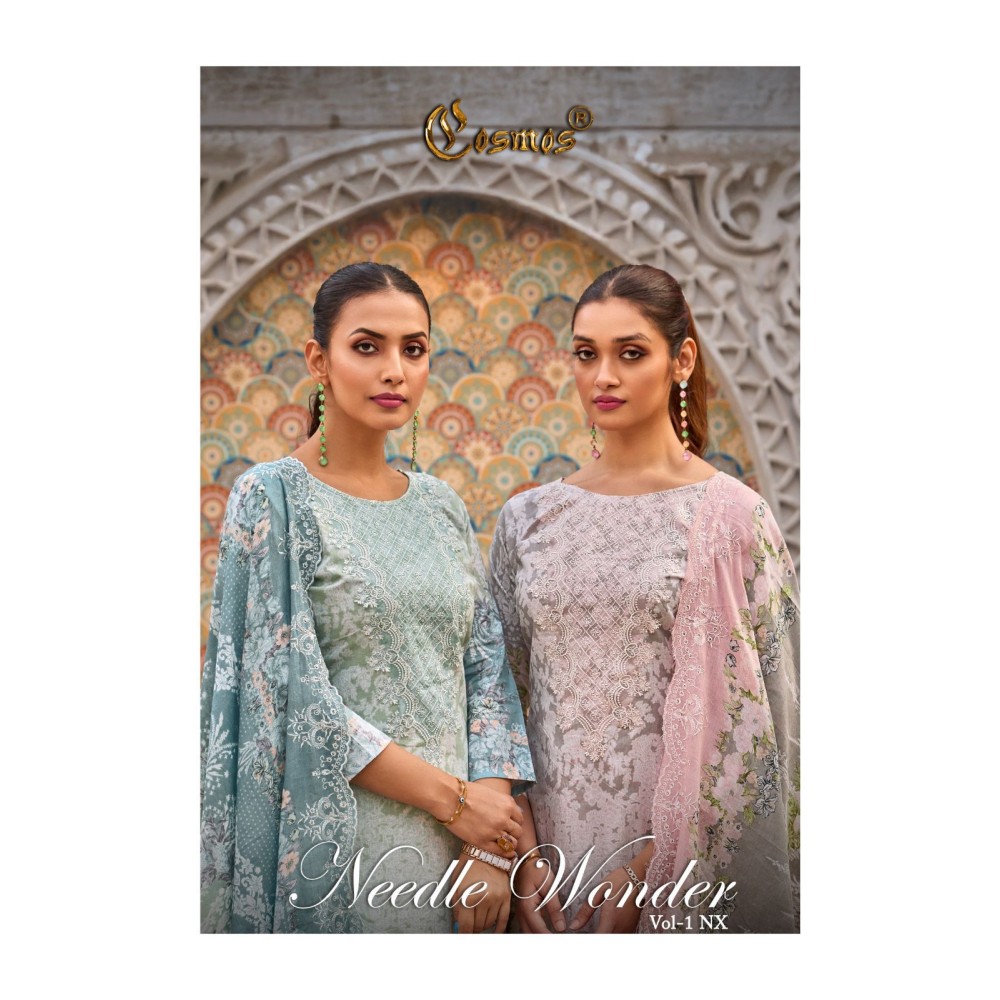 NEEDLE WONDER VOL 1 NX COSMOS (Cotton Dupatta)