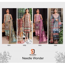 NEEDLE WONDER VOL 1 SHRADDHA (Chiffon Dupatta)