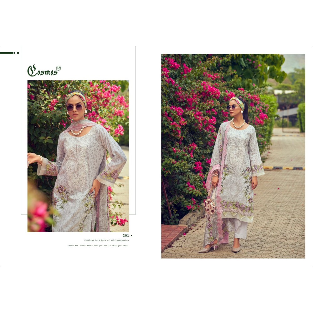 NEEDLE WONDER VOL 2 COSMOS (Cotton Dupatta)
